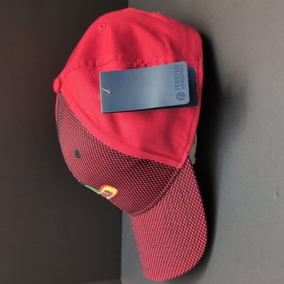 NWT Dekalb FERSTEN Worldwide Red Snap Back Hat - Picture 2 of 8